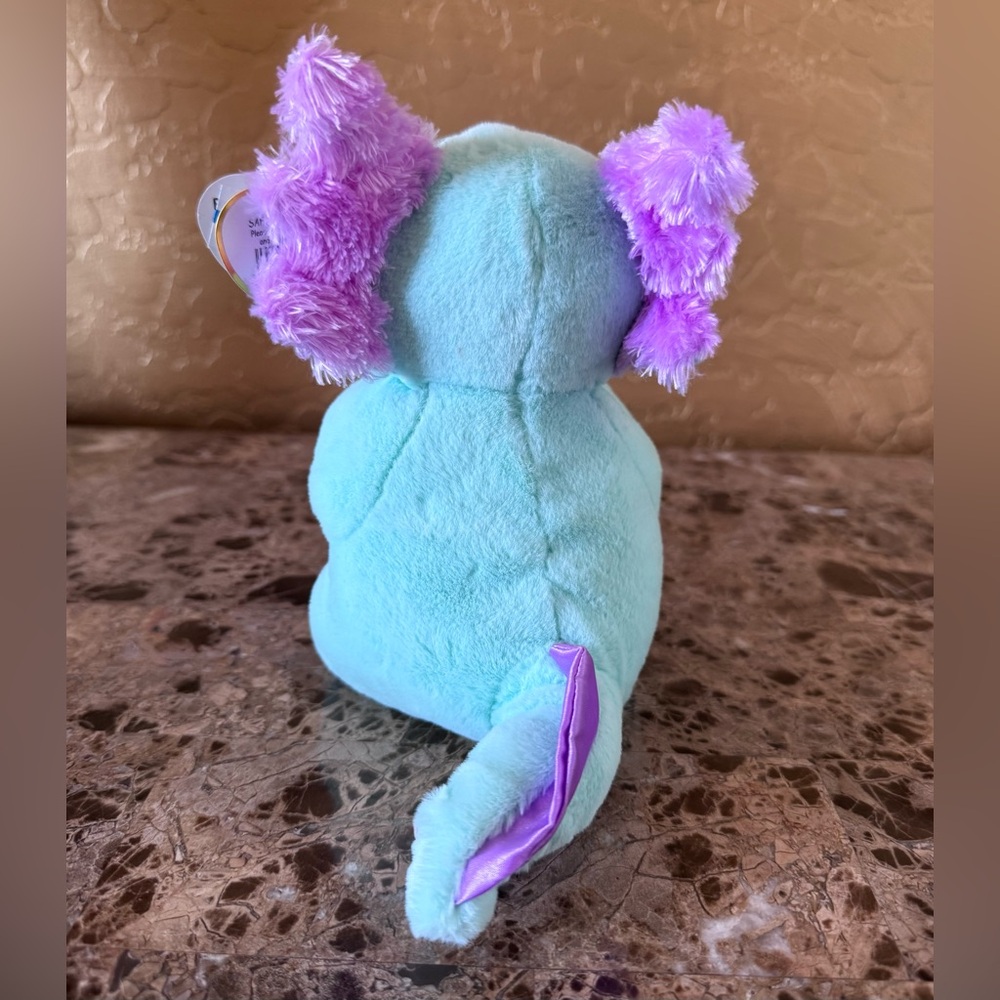Ty Beanie Bellies Alex the Axolotl Plush NWT - Picture 3 of 5